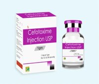 Cefotaxime Injection - Liquid Form, Administered As Per Suggested Dosage | Suitable For Children, Who-gmp Compliance, Cool & Dry Storage Instructions