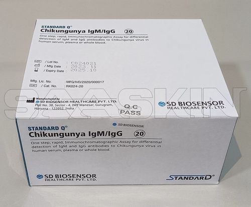 SD Biosensor STANDARD Q Chikungunya IgM/IgG