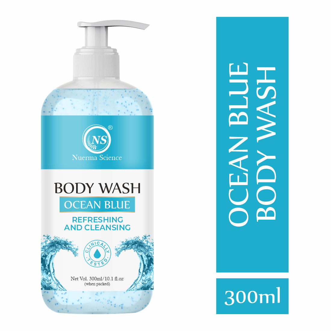 Nuerma Science Ocean Blue Super Hydrating Body Wash  - 300ml