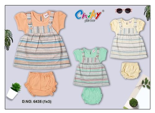 BABY FROCK & PANTY SET 6438