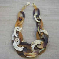 Buffalo Horn Necklace - Gender: Women