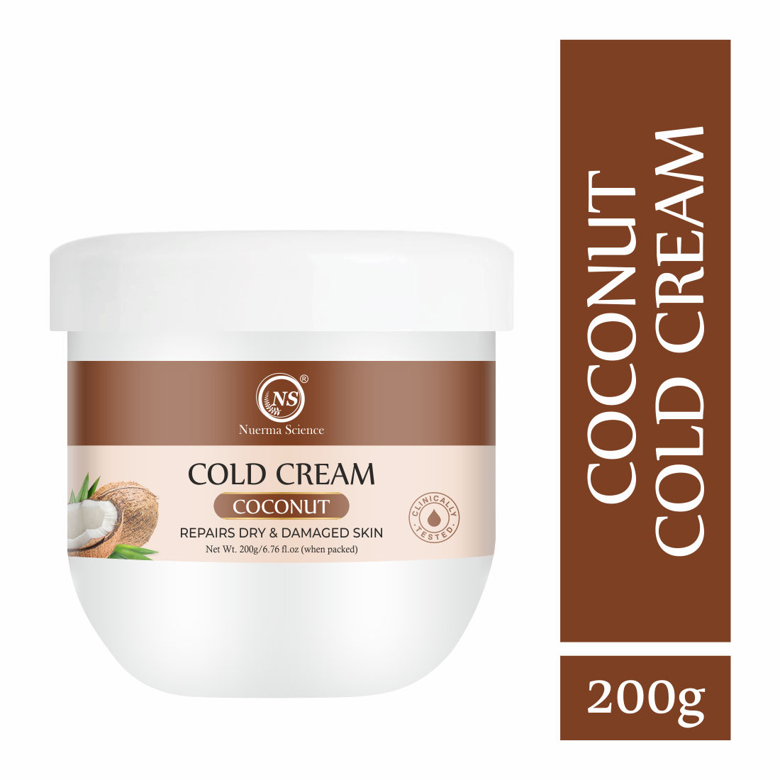 Nuerma Science Coconut Cold Cream  (200 g)