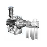 Silver Semi Automatic Rotary Vacuum Paddle Dryer