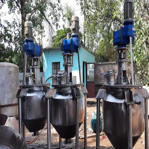 Stainless Steel Ss Agitated Reactor With Limpet Limpet Coil