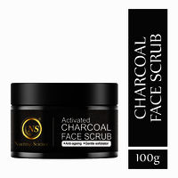 Nuerma Science Activated Charcoal Scrub For Exfoliating Detoxifying Dead Skin Cells (100gm)