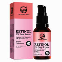 Nuerma Science Retinol 2% Face Serum + Vitamin C, E, & Hyaluronic Acid Benefits  (30 ml)