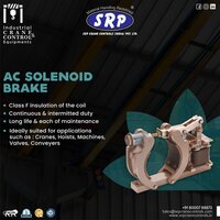 Ac Solenoid Brake - Iron, 4 & 5.5 Inch Diameter | Class F Insulation, Long Life, Continuous & Intermittent Duty, Ideal For Cranes & Hoists