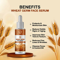 Nuerma Science Wheatgerm Face Serum for Skin Hydration   (30 ml)