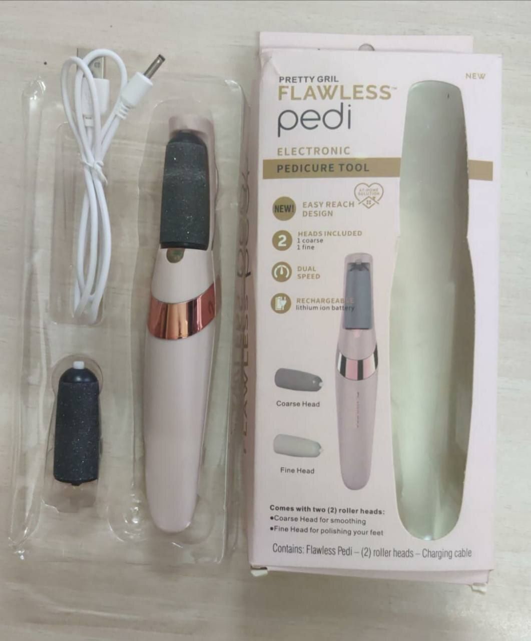 PEDI ELECTRONIC PEDICURE TOOL