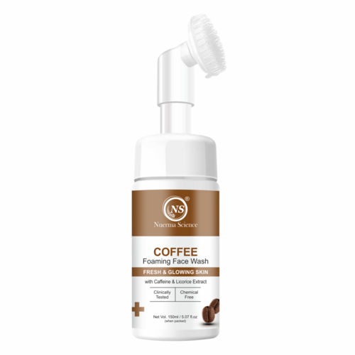 Nuerma Science Coffee Foaming Face Wash With Vitamin C (150 Ml)