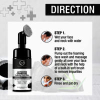 Nuerma Science Activated Charcoal FaceWash with Vitamin C for Detoxification of Skin &  (150 ml)