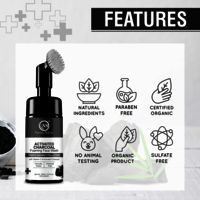 Nuerma Science Activated Charcoal FaceWash with Vitamin C for Detoxification of Skin &  (150 ml)