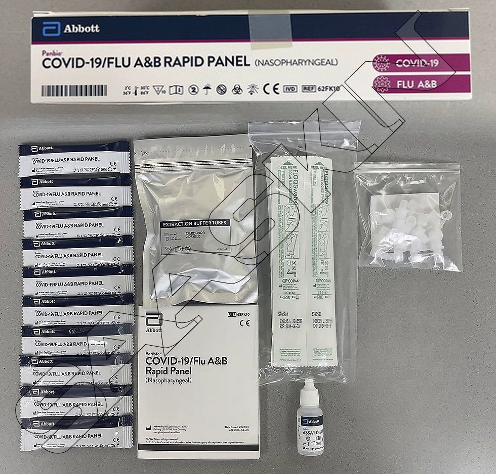 Abbott PANBIO COVID-19/FLU A&B RAPID PANEL (NASOPHARYNGEAL)