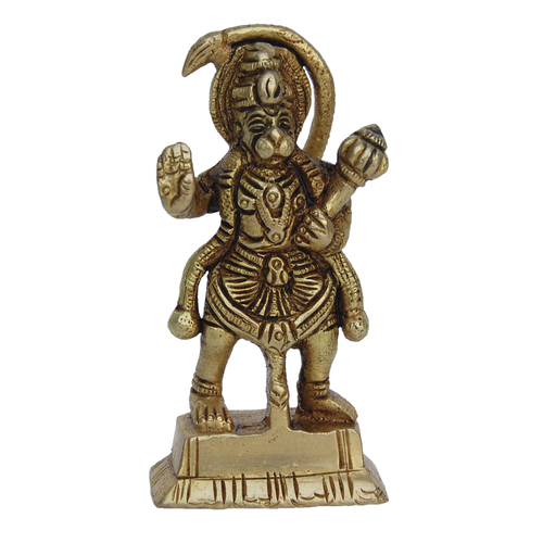 Small Statue of Brass Lord Hanuman