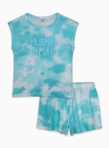 OVS GIRLS PRINTED SHORTY SET