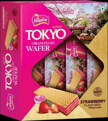 strawberry tokyo wafers
