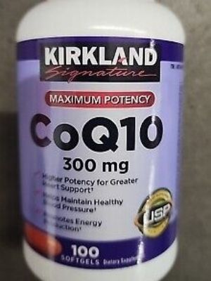 Kirkland Signature Coq10 300Mg Softgels Best Before: 24 Months