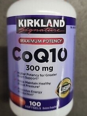 Kirkland Signature COQ10 300mg Softgels