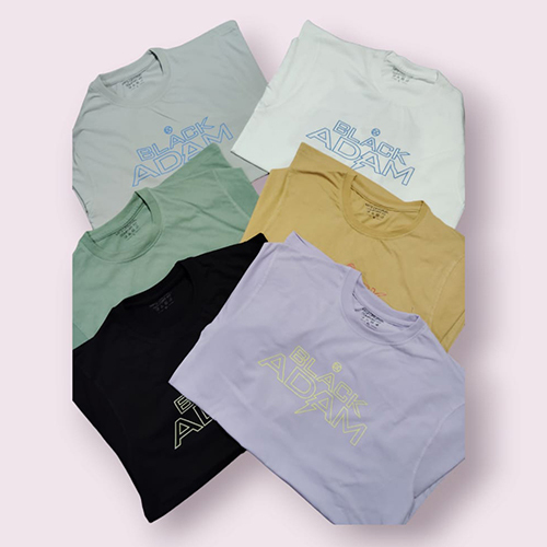 Mens Multicolor Round Neck T-Shirt