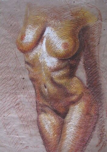 Female Nude painting