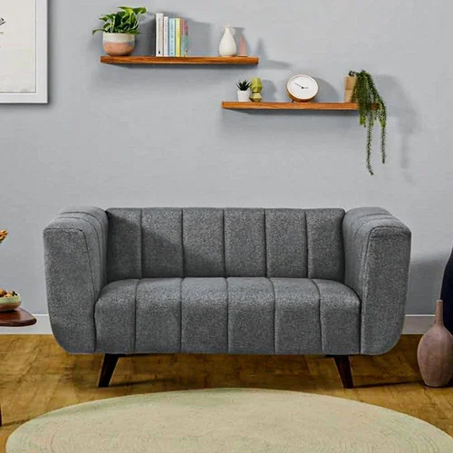 Gray 2-Seater Sofa