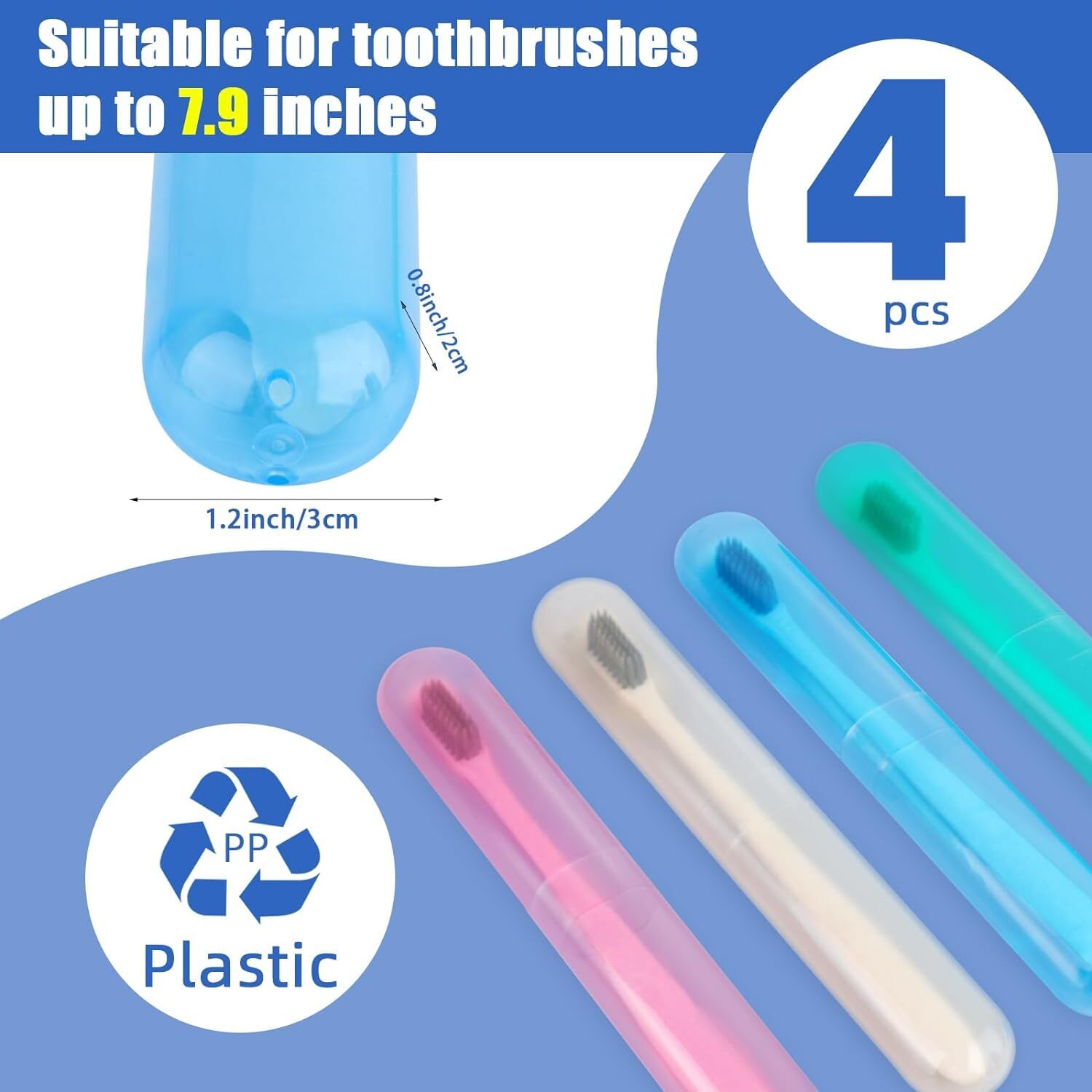 TOOTHBRUSH COVER (PACK OF 4).