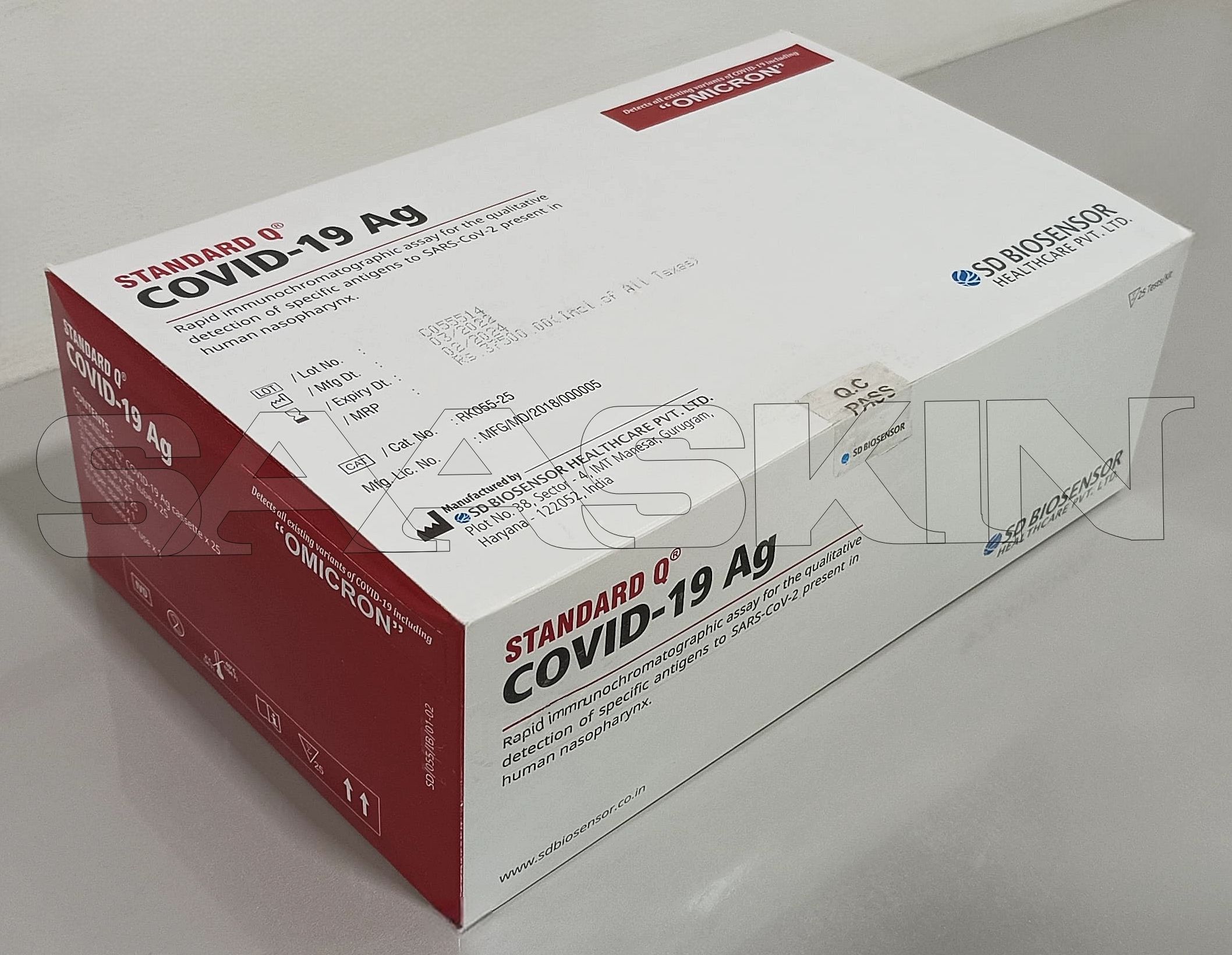 SD Biosensor STANDARD Q COVID-19 Ag