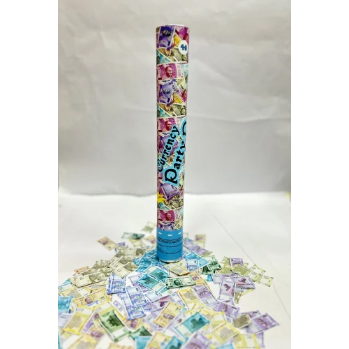 Currency Confetti Party Poppers