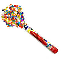 Polka Dot Party Confetti Poppers - Paper, Pack Of 6 , Multicolor Design For Birthday Celebrations And Fun Party Atmosphere