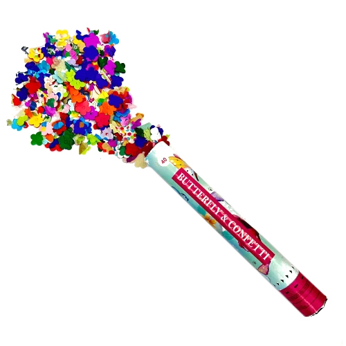 Butterfly Party Confetti Poppers