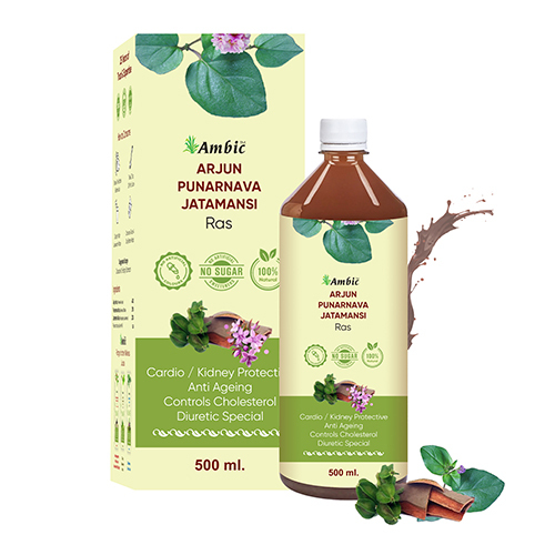 500 ml Arjun Punarnava Jatamansi Ras