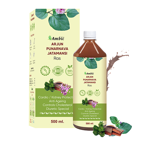 Arjun Punarnava Jatamansi Ras 500 ml