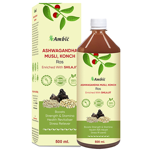Ashwagandha Musli Konch Ras 500 ml 