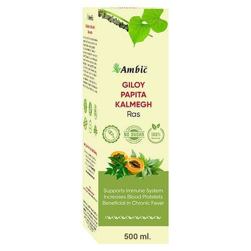Giloy Papita Kalmegh Ras 500ml 