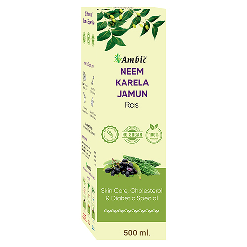 Neem Karela Jamun Ras 500ml