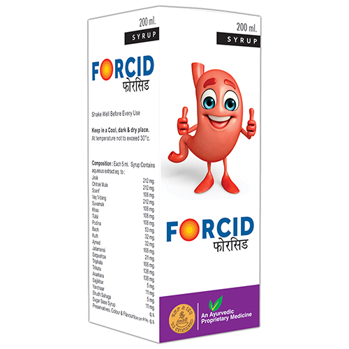 200 ml Forcid Syrup