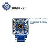 CHENYUE High Torque Worm Gearbox NMRW 063 CY Series Input14/19/22/24mm Output25mm Speed Ratio from 5:1 to 100:1 Suppliers Free Maintenance