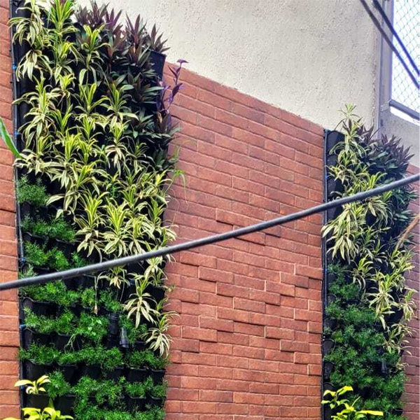 Artificial Vertical Garden - Color: Green