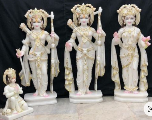 Marble Ram Darbar Murti