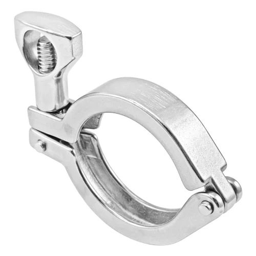 Silver Stainless Steel Triclover Clamp