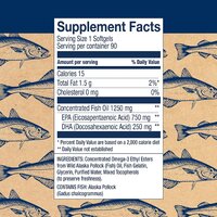 Wiley's Finest Wild Alaskan Fish Oil  90 Softgels
