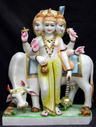 Marble Dattatreya Moorti