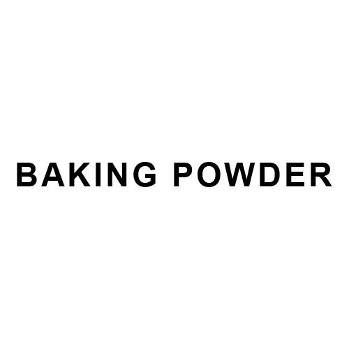 Baking Powder - Color: White