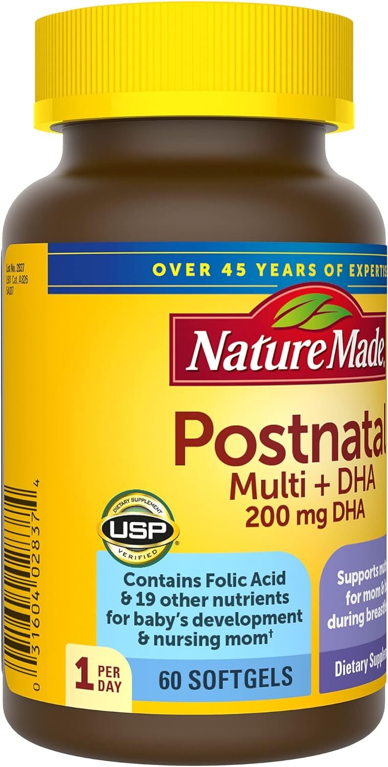 Nature Made Postnatal Multivitamin