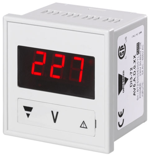 DI372AV1AC0XX Digital DIN Rail mounting Ammeter or Voltmeter