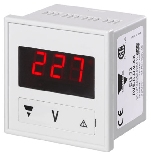 DI372AV5AA0EX Digital DIN Rail mounting Ammeter or Voltmeter