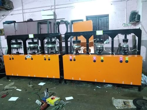 SEMI AUTOMATIC ARECA LEAF PLATE MAKING MACHINE