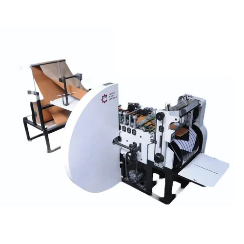 Paper Bag Making Machine - 440V, 3HP, 1200kg, 400mm Bag Length | Automatic High Quality Electric Drive, Industrial Use