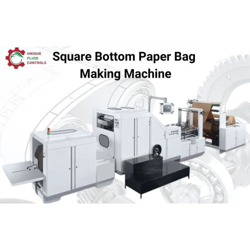 High Quality Fully Automatic Square Bottom Paper Bag Making Machine