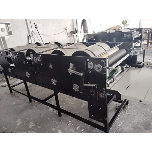 Semi Automatic Paper Bag Printing Machine - Single Adhesive Paper , High Efficiency & Easy Maintenance